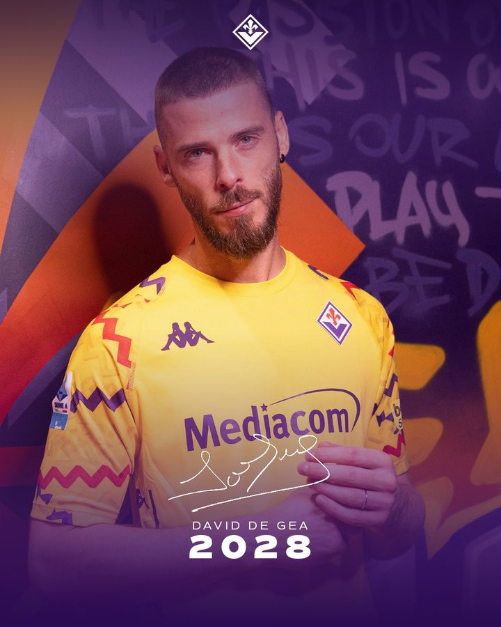 开云体育-官方：佛罗伦萨与34岁德赫亚续约3年，合同至2028年