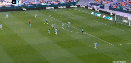 开云-半场：贝蒂斯0-1塞尔塔，胡特格拉首开记录