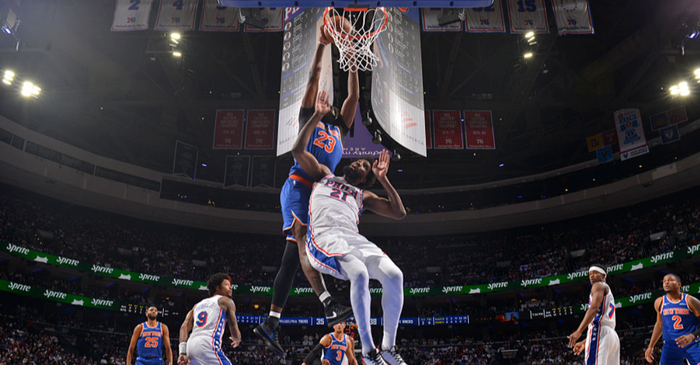 唐斯：所有人都看不起米罗的罚球 偏偏他今天最争气|北京|尼克斯|NBA季后赛|费城|卡尔-安东尼-唐斯_新浪体育_新浪新闻